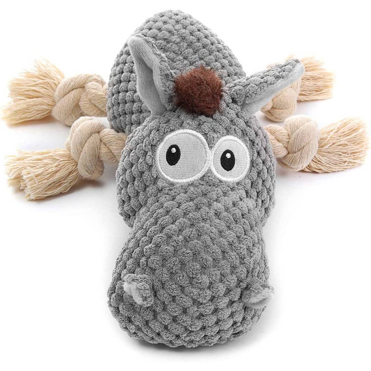 Squeaky Dog Chew Toy, Plush Donkey: image 2